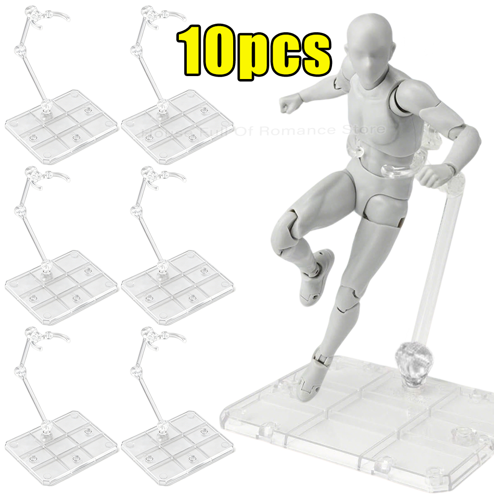 Action Figure Stand - 2/5/10 Buah Penyangga Pajangan Figur Aksi
