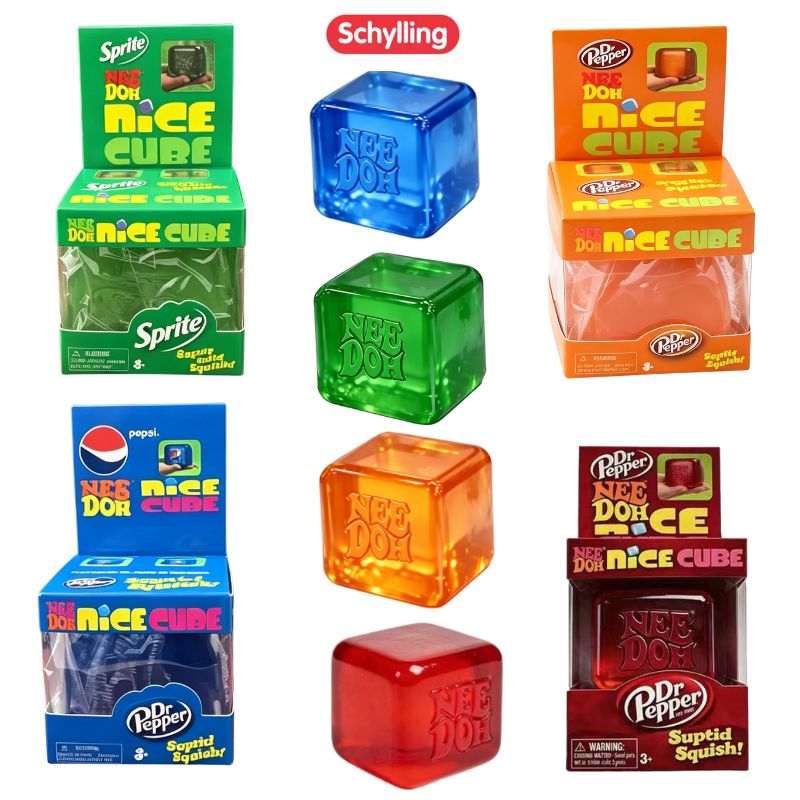 Fidget Cube Original - Schylling Nice Cube Mainan Sensorik Pereda