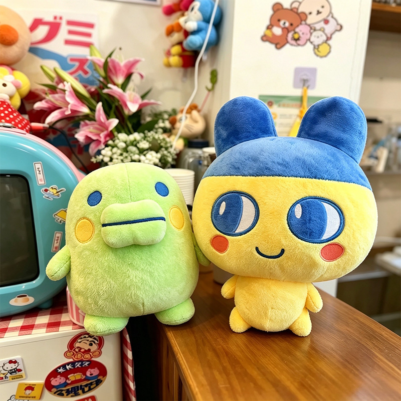 Bandai Model Tamagotchi - Set Boneka Plush Tamagotchi Kuchipatchi Mametchi,