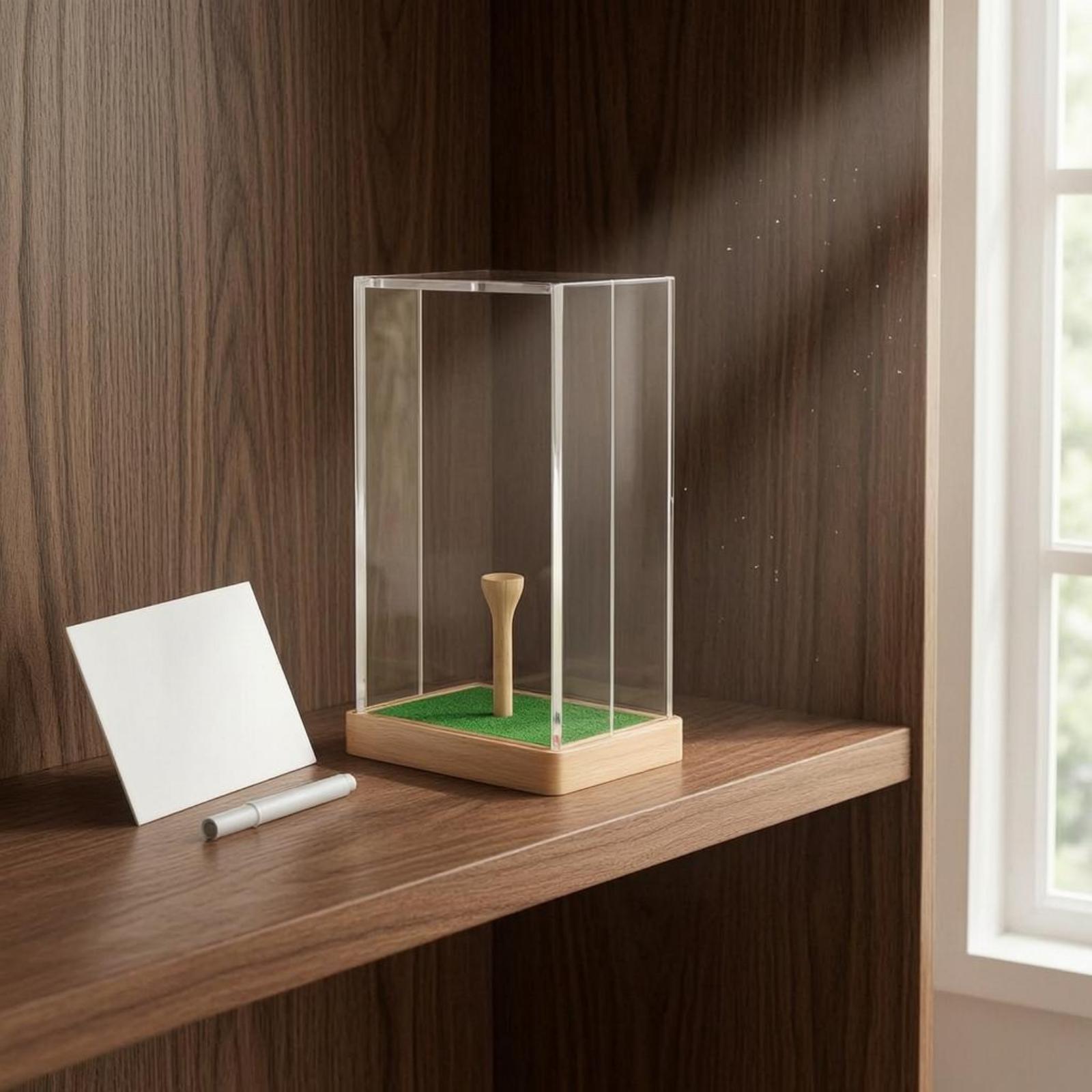 Kotak Pajangan Bola Golf Akril - Display Case Acrylic ulasan dan harga