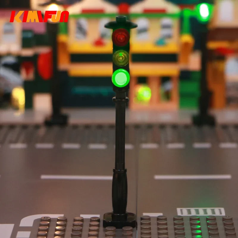 1 buah LED MOC jalan siklus ot - Lego Set Creator ulasan dan harga