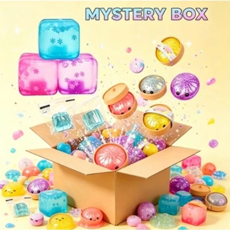 100+ Gaya Acak Squishy Surpris - Mystery Box Blind Bag ulasan dan harga