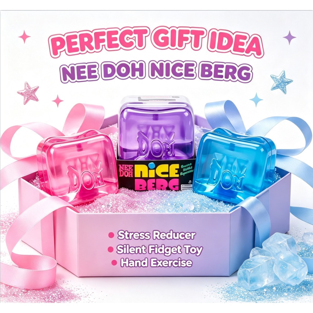 Schylling Nee Doh Jellyfish &  - Fidget Cube Original ulasan dan harga